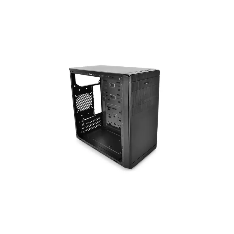 DeepCool Wave V2 DP-MATX-DPWAVE2 Mini Tower datora korpuss, Micro ATX/Mini-ITX, videokarte līdz 320 mm, procesora dzesētājs līdz 145 mm, bez barošanas bloka, melns