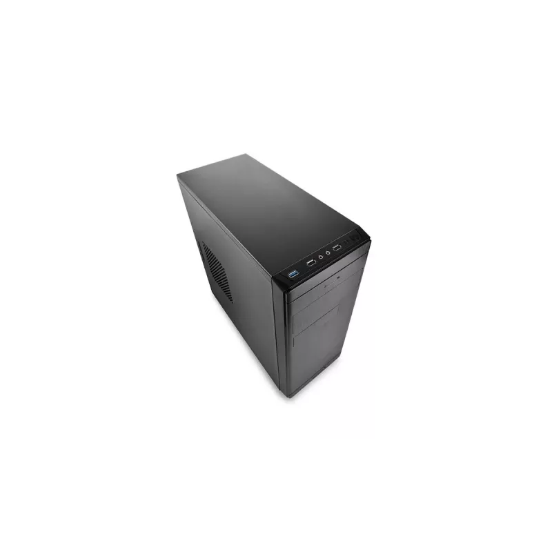DeepCool Wave V2 DP-MATX-DPWAVE2 Mini Tower datora korpuss, Micro ATX/Mini-ITX, videokarte līdz 320 mm, procesora dzesētājs līdz 145 mm, bez barošanas bloka, melns