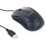 Gembird MUS-3B-02 optiskā pele - 3 pogas, ritenītis, USB, melna