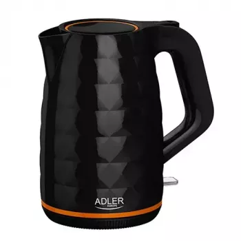 Elektriskā tējkanna Adler AD 1277 1.7 L 2200 W Melna