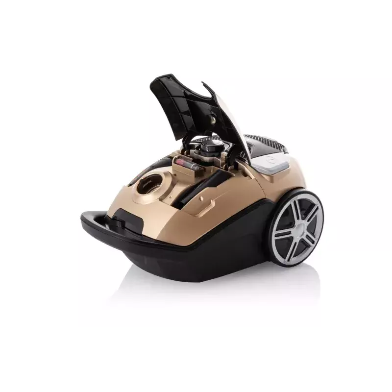 ETA Avanto ETA351990000 putekļu sūcējs ar maisu, 800 W, 3 l putekļu maiss, HEPA H12, 68 dB, zelta krāsā
