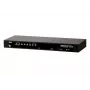 ATEN 8-Portu USB-PS/2 VGA KVM slēdzis, 2048 x 1536 pikseļi, QXGA, stiprināms statīvā, 5 W, 1U, Melns