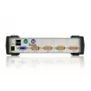 ATEN CS84U 4-Port USB/PS/2 VGA KVM slēdzis (ar kabeļiem), 2048 x 1536 pikseļi, QXGA, 0.45 W, Melns, Pelēks