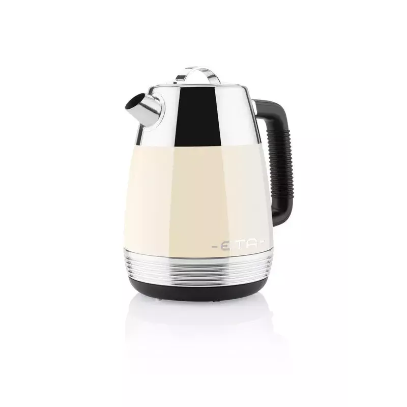 Elektriskā tējkanna ETA Storio 9186 90040 — 1.7 L, 2150 W, bēšs nerūsējošais tērauds