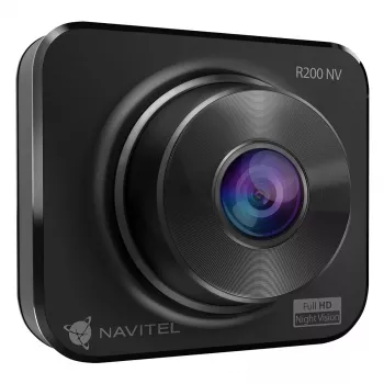 Auto reģistrators Navitel R200 NV — Full HD 1920×1080, 140° skata leņķis, 2 collu ekrāns, MicroSD līdz 64 GB