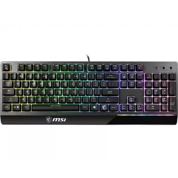 MSI Vigor GK30 tastatūra Gaming USB QWERTY US International Melna