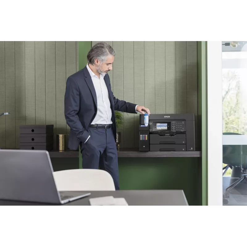 Daudzfunkciju ierīce Epson EcoTank L15160 tintas krāsu, A3+, 32 lpp/min, 4800x1200 DPI, Wi‑Fi, Ethernet