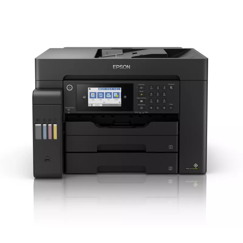 Daudzfunkciju printeris Epson EcoTank L15150 – Krāsu tintes, A3+ (4800x2400 DPI), Wi‑Fi, Ethernet
