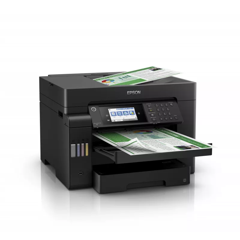 Daudzfunkciju printeris Epson EcoTank L15150 – Krāsu tintes, A3+ (4800x2400 DPI), Wi‑Fi, Ethernet