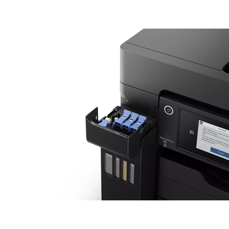 Daudzfunkciju printeris Epson EcoTank L15150 – Krāsu tintes, A3+ (4800x2400 DPI), Wi‑Fi, Ethernet