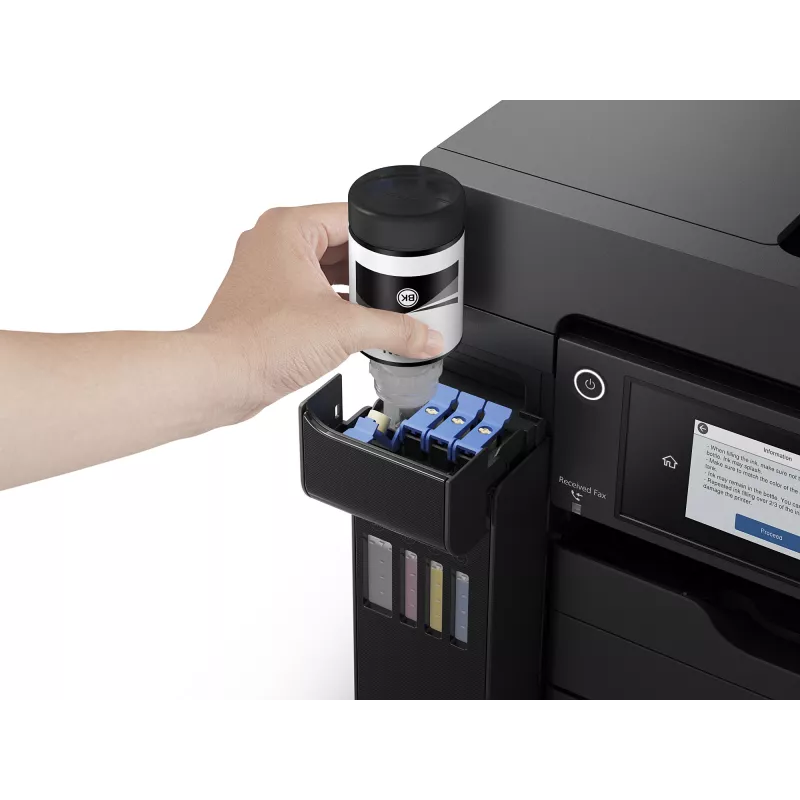 Daudzfunkciju printeris Epson EcoTank L15150 – Krāsu tintes, A3+ (4800x2400 DPI), Wi‑Fi, Ethernet