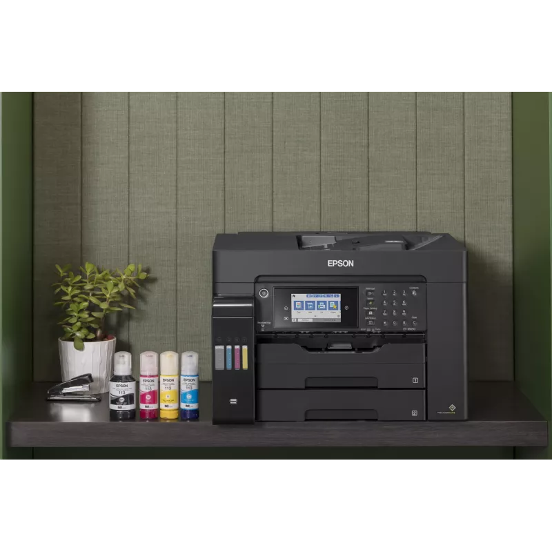 Daudzfunkciju printeris Epson EcoTank L15150 – Krāsu tintes, A3+ (4800x2400 DPI), Wi‑Fi, Ethernet