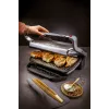 Tefal OptiGrill+ XL GC724D kontaktgrils, 2000 W, 9 programmas, 800 cm², melns/metālisks