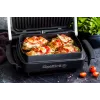Tefal OptiGrill+ XL GC724D kontaktgrils, 2000 W, 9 programmas, 800 cm², melns/metālisks