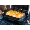 Tefal OptiGrill+ XL GC724D kontaktgrils, 2000 W, 9 programmas, 800 cm², melns/metālisks