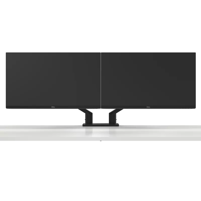 DELL Divu Monitoru Pamatne – MDA20, 10 kg, 48,3 cm (19 colli), 68,6 cm (27 colli), Augstuma regulēšana, Melna