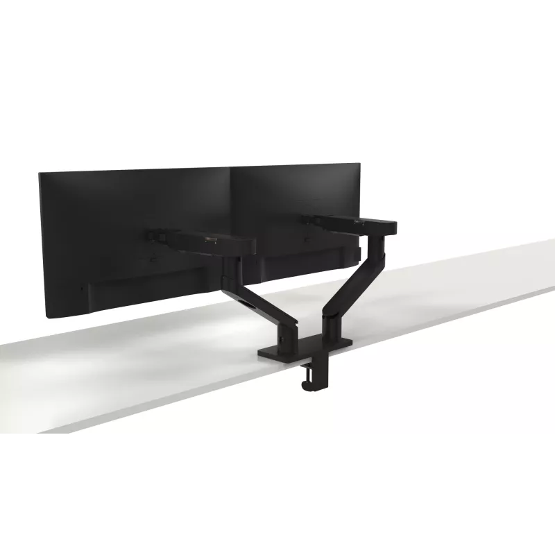 DELL Divu Monitoru Pamatne – MDA20, 10 kg, 48,3 cm (19 colli), 68,6 cm (27 colli), Augstuma regulēšana, Melna