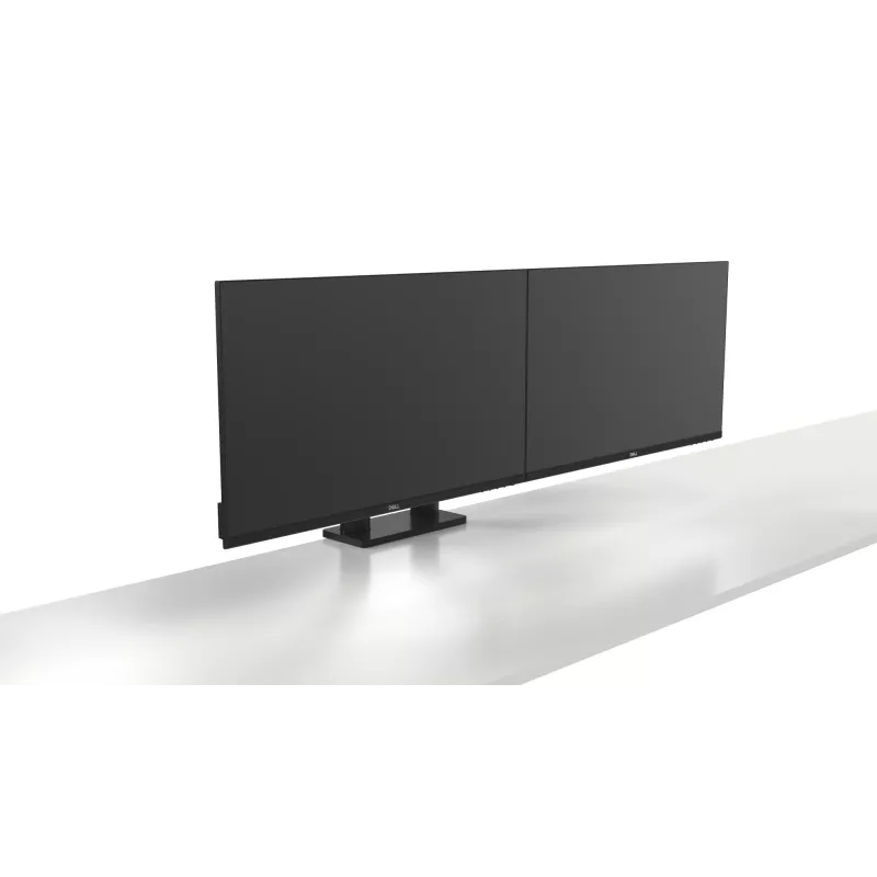 DELL Divu Monitoru Pamatne – MDA20, 10 kg, 48,3 cm (19 colli), 68,6 cm (27 colli), Augstuma regulēšana, Melna