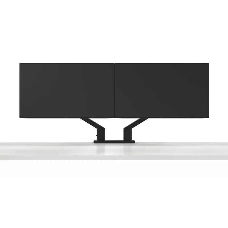 DELL Divu Monitoru Pamatne – MDA20, 10 kg, 48,3 cm (19 colli), 68,6 cm (27 colli), Augstuma regulēšana, Melna