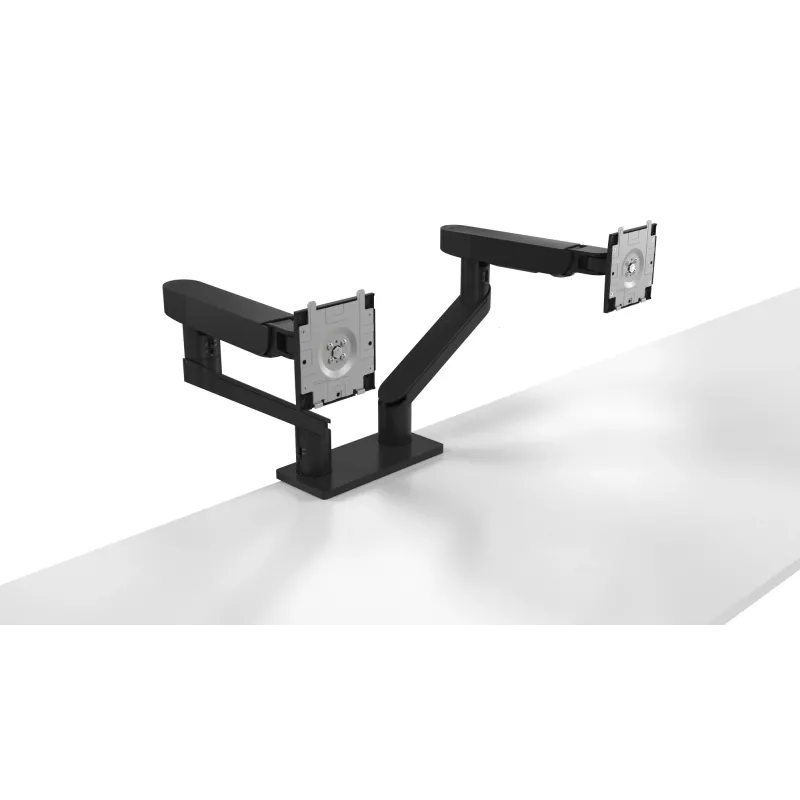 DELL Divu Monitoru Pamatne – MDA20, 10 kg, 48,3 cm (19 colli), 68,6 cm (27 colli), Augstuma regulēšana, Melna