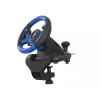 GENESIS Seaborg 350 Black, Blue USB stūre + pedāļi Nintendo Switch, PC, PlayStation 4, PlayStation 3, Xbox 360, Xbox One, Xbox Series S, Xbox Series X