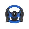 GENESIS Seaborg 350 Black, Blue USB stūre + pedāļi Nintendo Switch, PC, PlayStation 4, PlayStation 3, Xbox 360, Xbox One, Xbox Series S, Xbox Series X