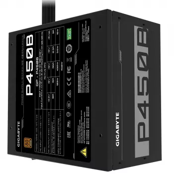 GIGABYTE P450B barošanas bloks 450 W 20+4 pin ATX ATX Melns