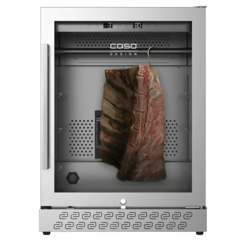 Caso DryAged Master 125 — sausās novecināšanas skapis, 125 L, nerūsējošais tērauds, brīvstāvošs