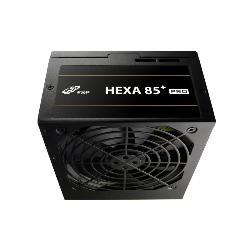 FSP HEXA 85+ PRO 550W barošanas bloks ATX ATX2.5 Melns, 550 W, 100 - 240 V, 50 - 60 Hz, 7.5 - 3 A, aktīvs, 100 W