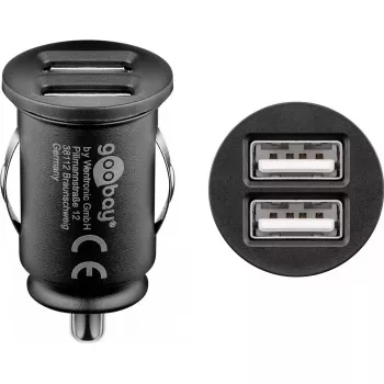 Auto lādētājs Goobay Dual-USB 15.5 W