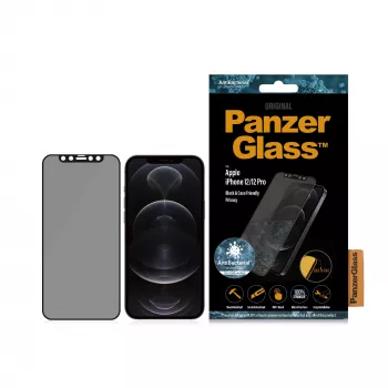 PanzerGlass Privacy Screen Protector iPhone 12 | 12 Pro | Edge-to-Edge