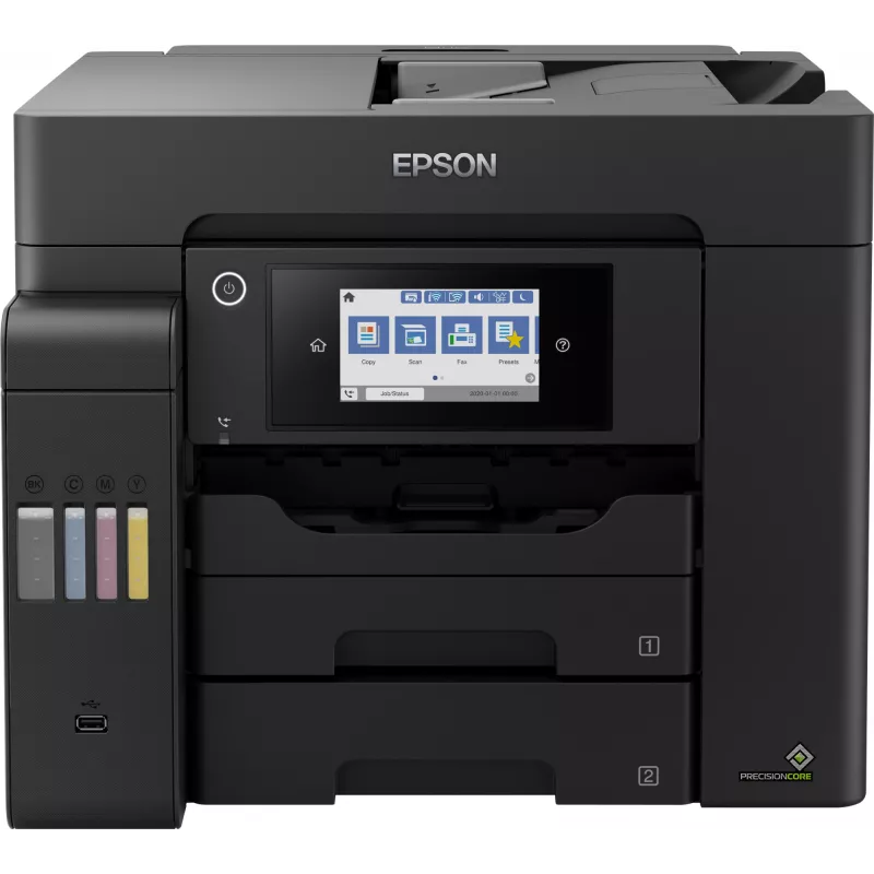 Daudzfunkciju ierīce Epson EcoTank L6550 tintes krāsu drukāšana, 4800x2400 DPI, A4, Wi‑Fi, Ethernet