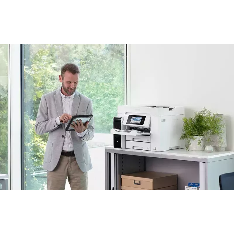 Daudzfunkciju printeris Epson EcoTank L6580 — tintes krāsu, 4800 x 22400 dpi, 32 ppm, duplekss, Wi‑Fi, A4