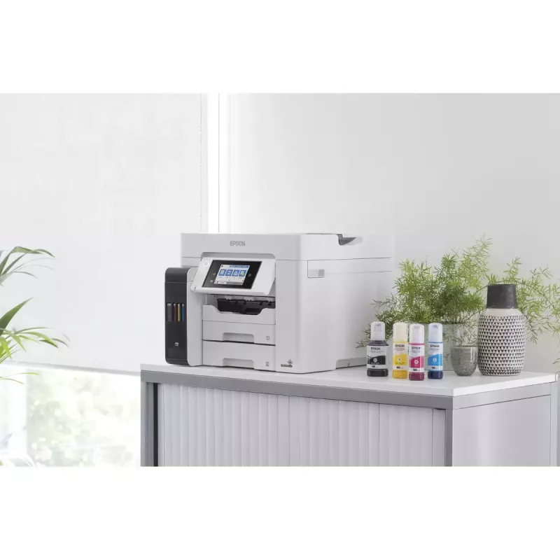Daudzfunkciju printeris Epson EcoTank L6580 — tintes krāsu, 4800 x 22400 dpi, 32 ppm, duplekss, Wi‑Fi, A4