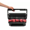 Kontaktgrils Tefal GC7228 — 800 cm² cepšanas virsma, regulējams termostats, melns nerūsējošais tērauds