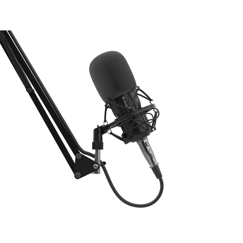 GENESIS Radium 300 XLR Black studijas mikrofons