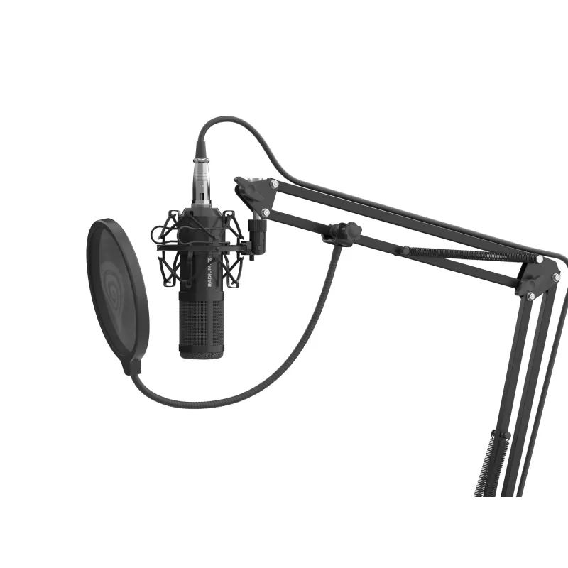 GENESIS Radium 300 XLR Black studijas mikrofons