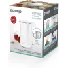 Gorenje 737894 elektriskā tējkanna 1.5 L 2200 W Balta
