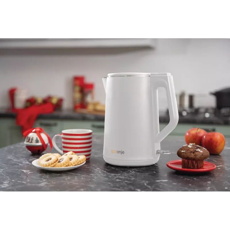 Gorenje 737894 elektriskā tējkanna 1.5 L 2200 W Balta