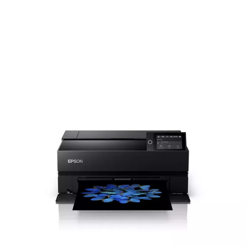 Epson SureColor SC-P700 C11CH38402 tintes foto printeris, A3+, 5760 x 1440 dpi, Wi-Fi, Ethernet, USB 3.0, CD/DVD druka, melns