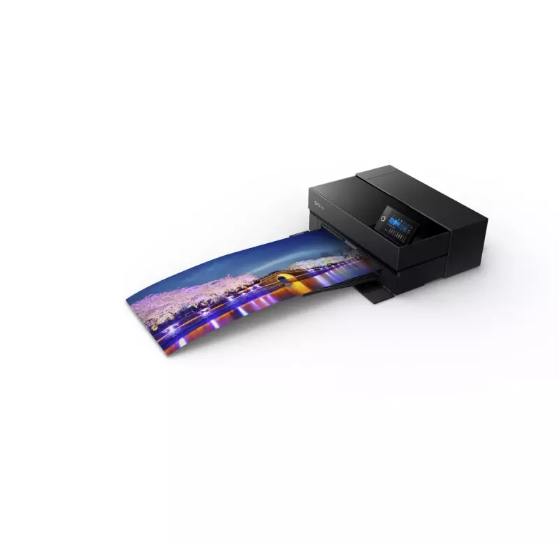 Epson SureColor SC-P700 C11CH38402 tintes foto printeris, A3+, 5760 x 1440 dpi, Wi-Fi, Ethernet, USB 3.0, CD/DVD druka, melns