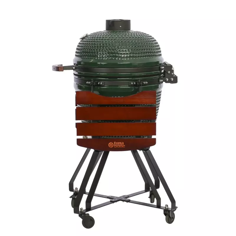 Ogles Kamado Grils TUNABONE TunaBone Classic 21 collas Izmērs M Zaļš