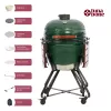 Keramikas Kamado Grils TUNABONE Classic 23 collas (L izmērs) Zaļš