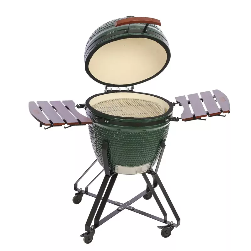 Keramikas Kamado Grils TUNABONE Classic 23 collas (L izmērs) Zaļš