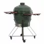 Keramikas Kamado Grils TARGUS TBG24GREEN-02 — 24 collu zaļš ogļu grils