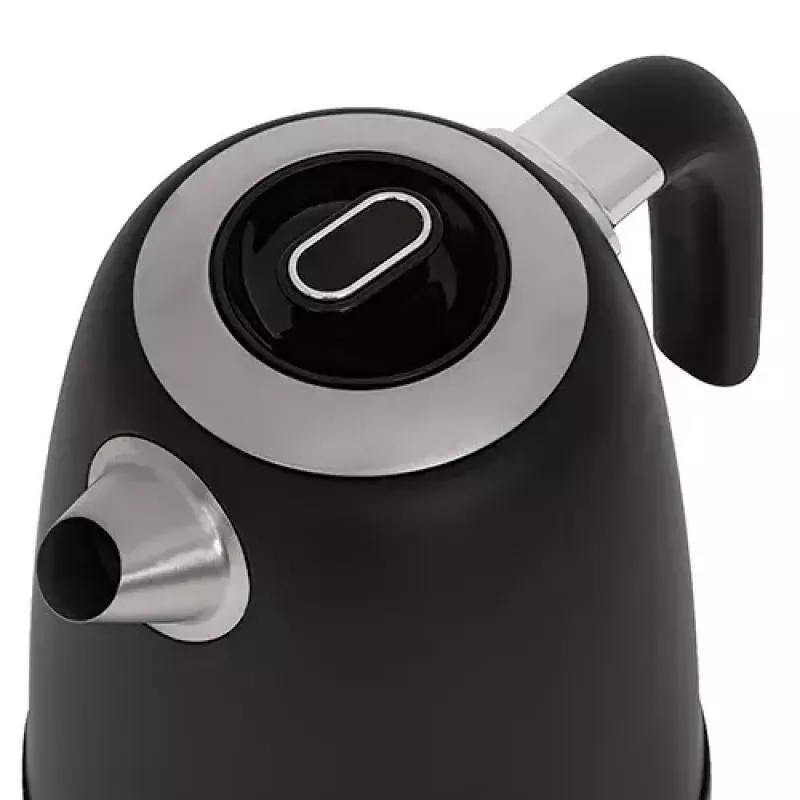Adler AD 1295b elektriskā tējkanna, 1,7 l, 2200 W, melna