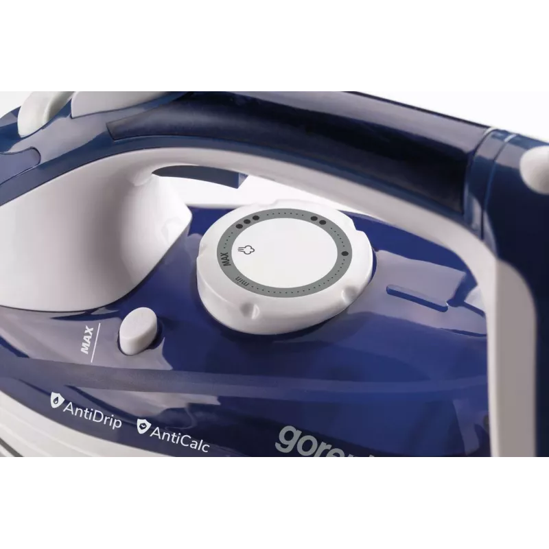 Gorenje SIH2600BLC tvaika gludeklis ar keramikas zoli 2600 W, zils