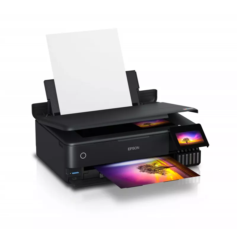 Daudzfunkciju tintes printeris Epson EcoTank L8180 — A3+, krāsu, 5760x1440 DPI, 32 ppm, duplekss, Wi‑Fi, Ethernet