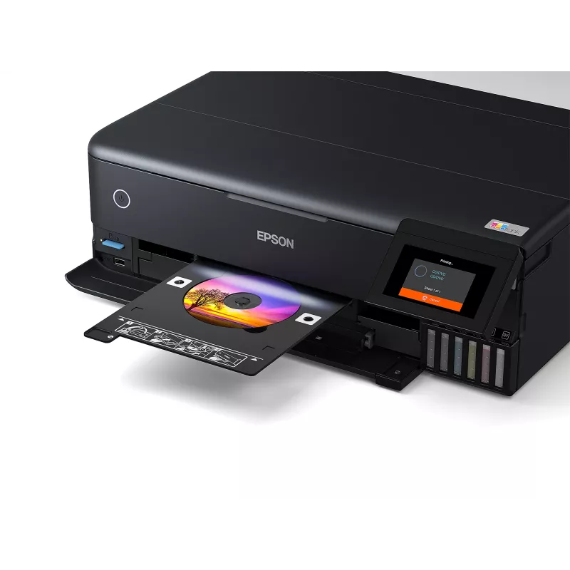 Daudzfunkciju tintes printeris Epson EcoTank L8180 — A3+, krāsu, 5760x1440 DPI, 32 ppm, duplekss, Wi‑Fi, Ethernet