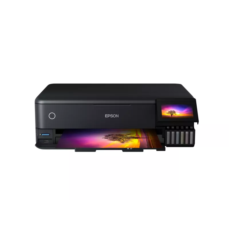 Daudzfunkciju tintes printeris Epson EcoTank L8180 — A3+, krāsu, 5760x1440 DPI, 32 ppm, duplekss, Wi‑Fi, Ethernet